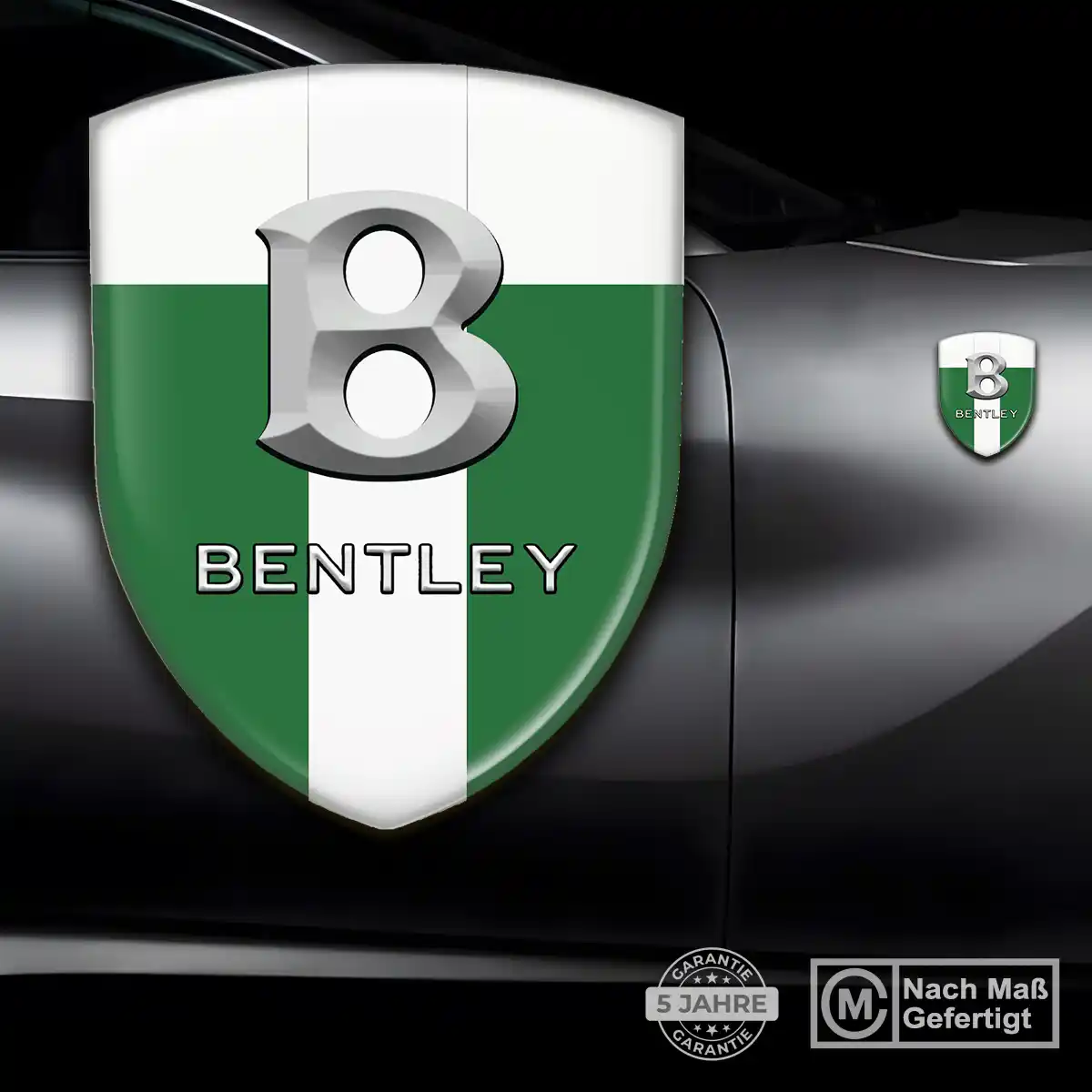 Bentley Embleme Silikon Aufkleber Tuningfahrzeug