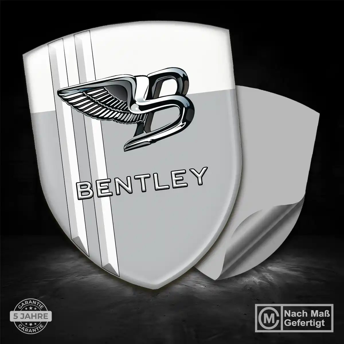 Bentley Silikon Aufkleber Ausdrucksstarkes Design