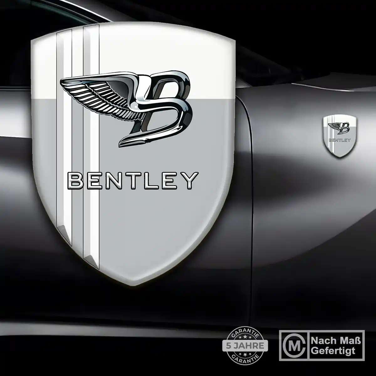 Bentley Silikon Aufkleber Ausdrucksstarkes Design