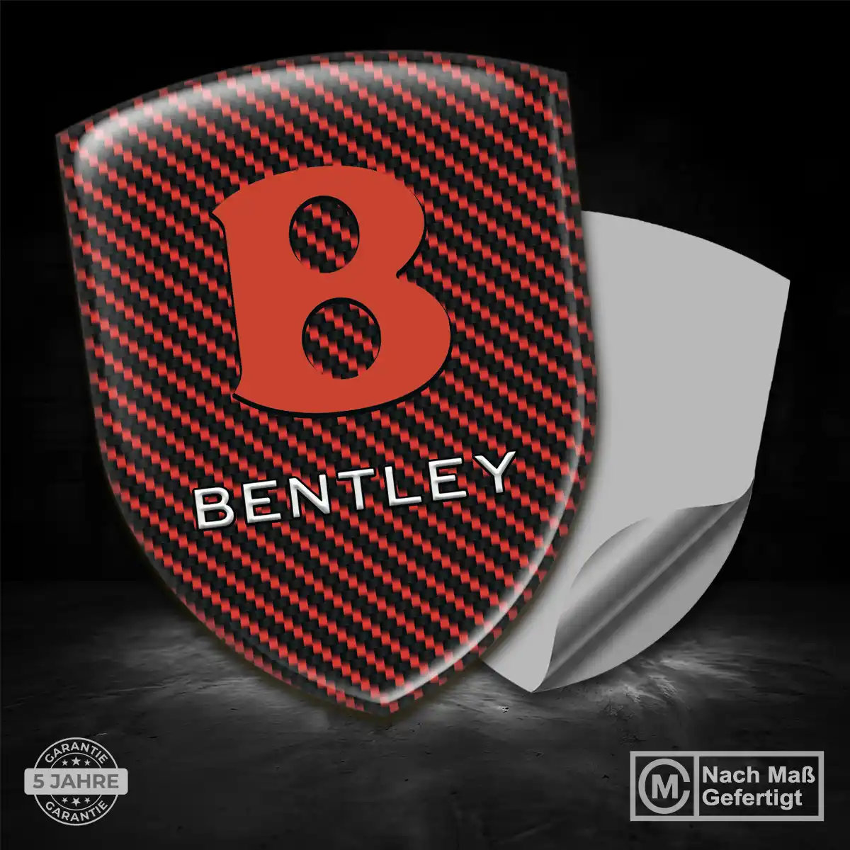 Bentley Silikon Aufkleber Auto Erstklassige Qualität