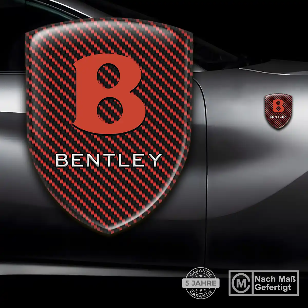 Bentley Silikon Aufkleber Auto Erstklassige Qualität