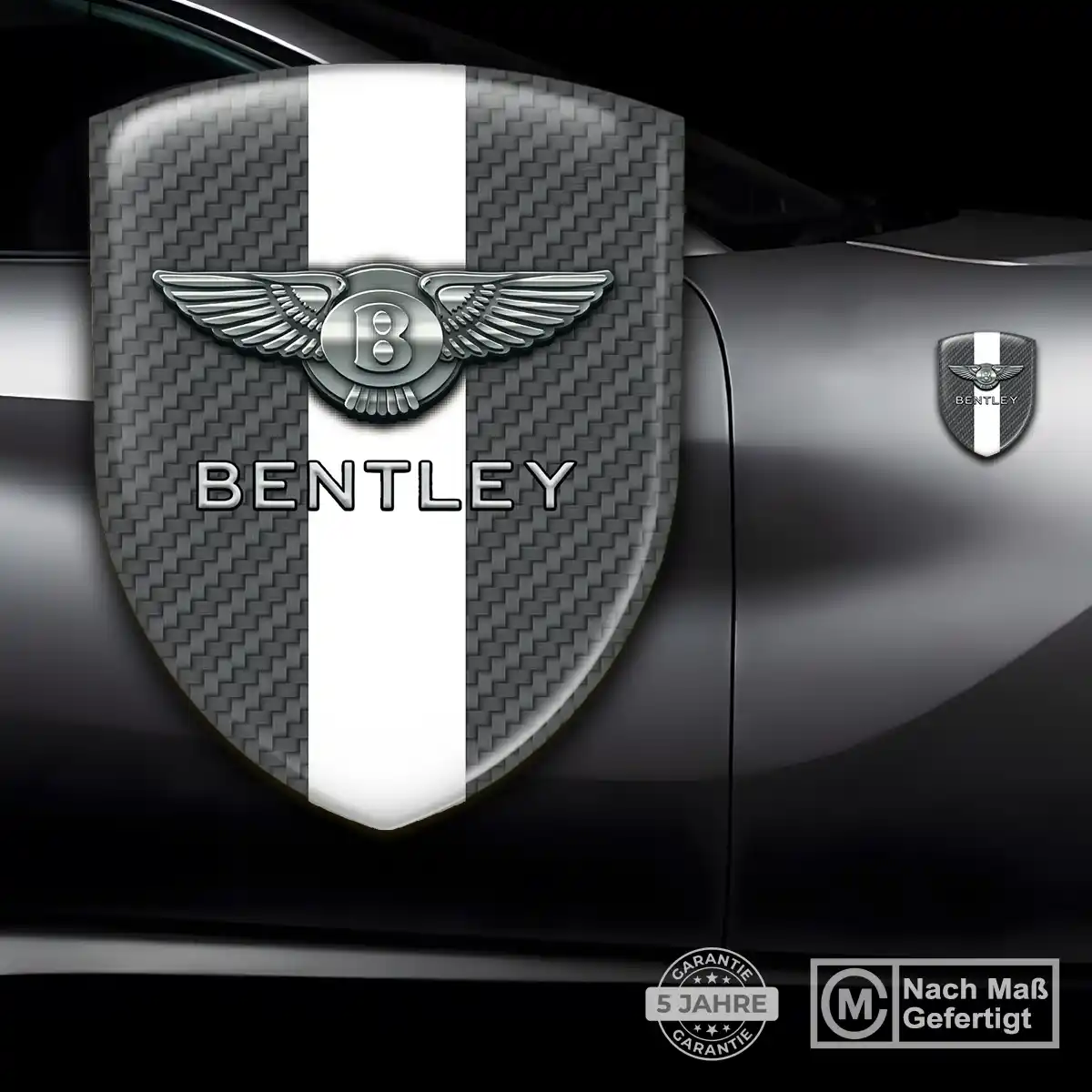 Bentley Silikon Aufkleber Auto Exterieurdesign