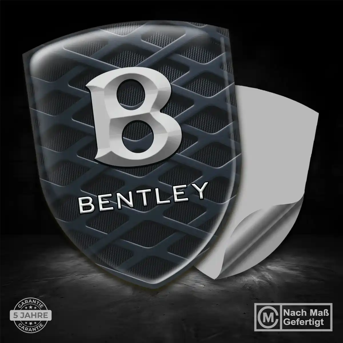 Bentley Silikon Aufkleber Auto Interieurdesign