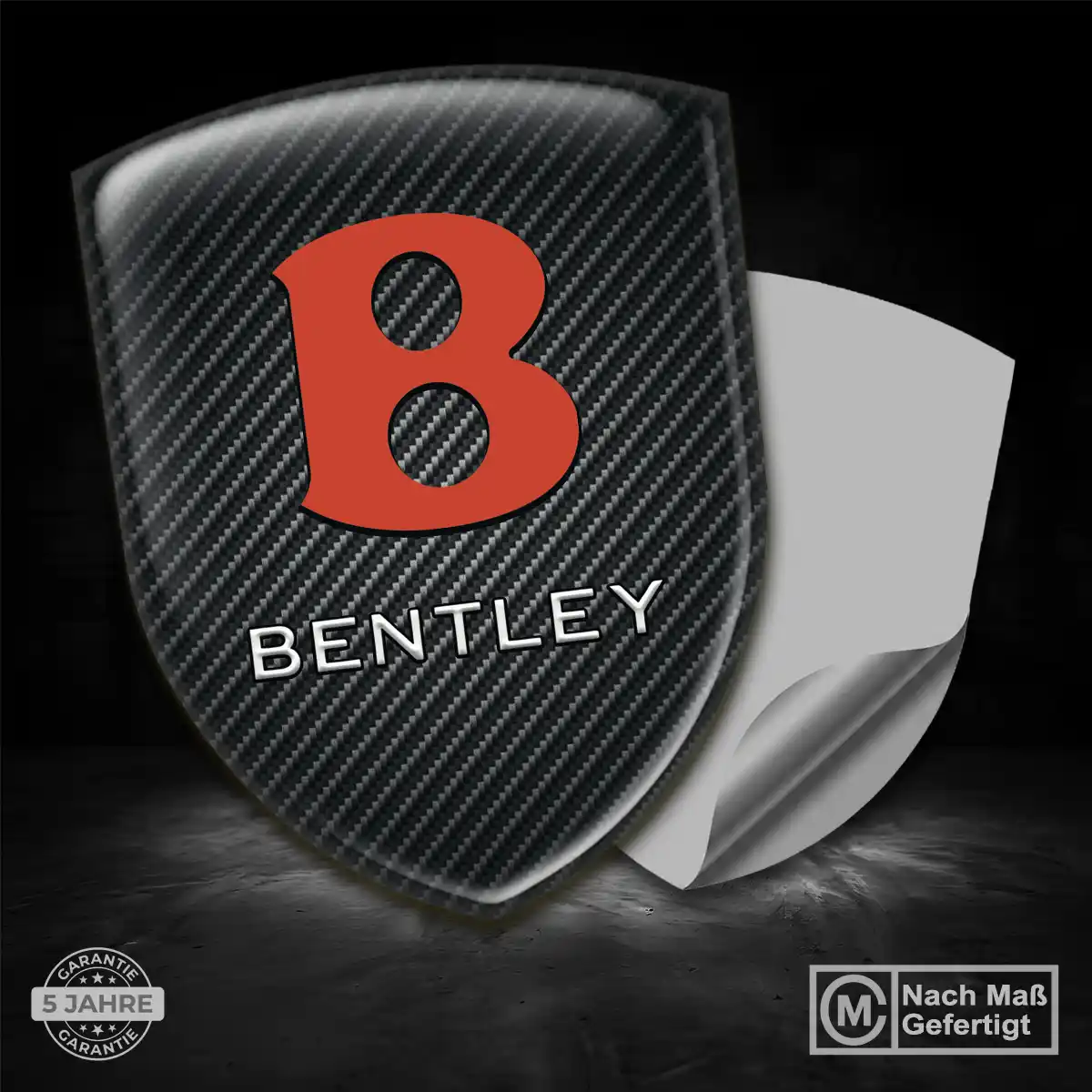Bentley Silikon Aufkleber Auto Modernes Design