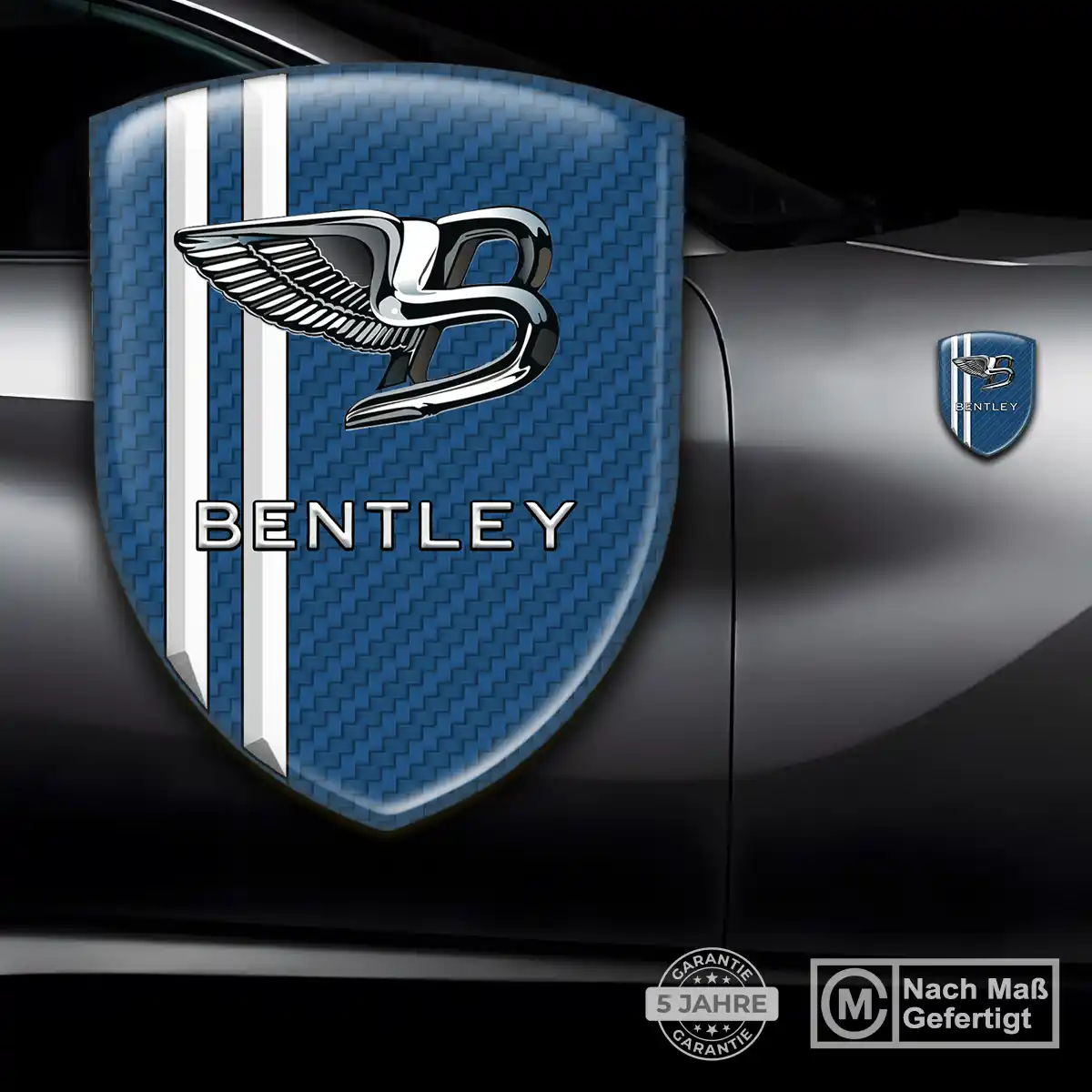Bentley Silikon Aufkleber Auto Premium-Edition