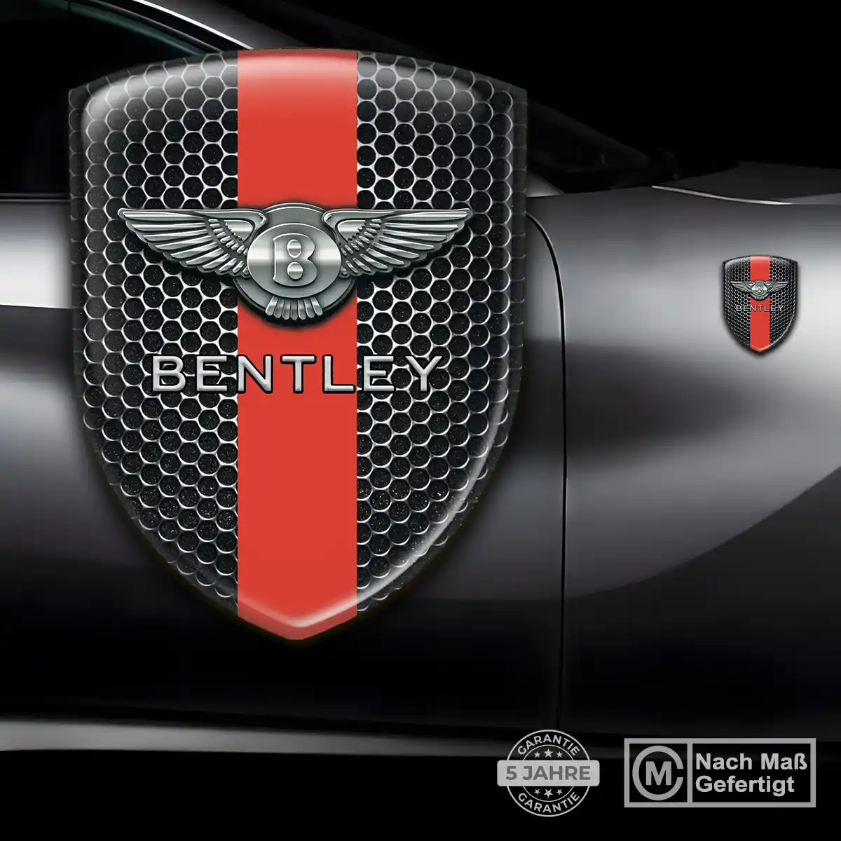Bentley Silikon Aufkleber Auto Stilvolles Design