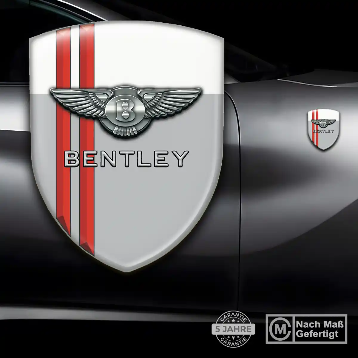 Bentley Silikon Aufkleber Auto Tuningfahrzeug