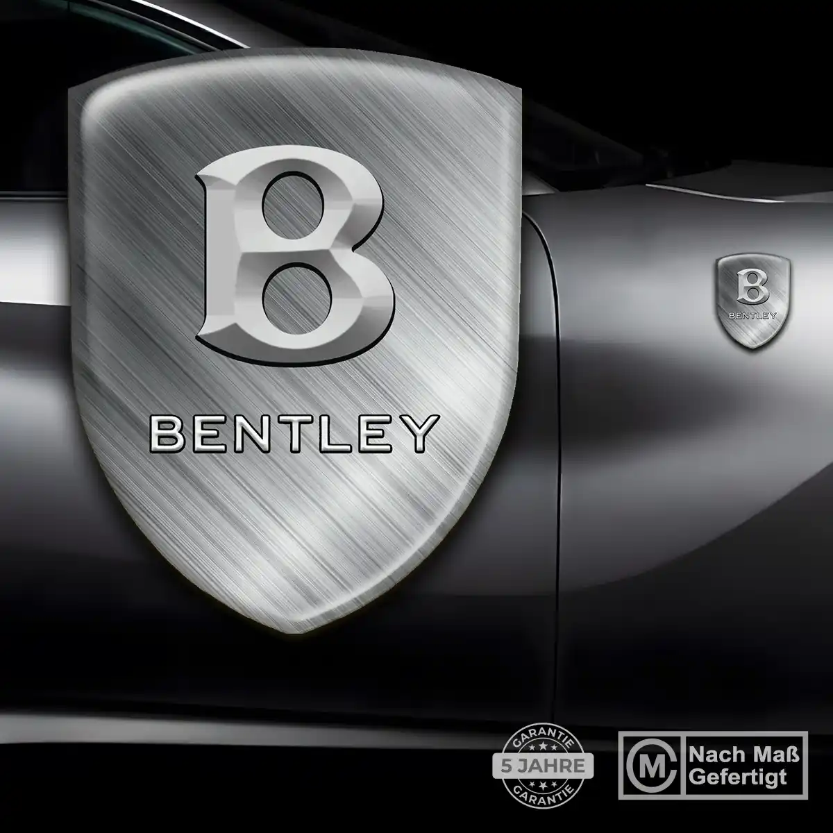 Bentley Silikon Aufkleber Edles Design