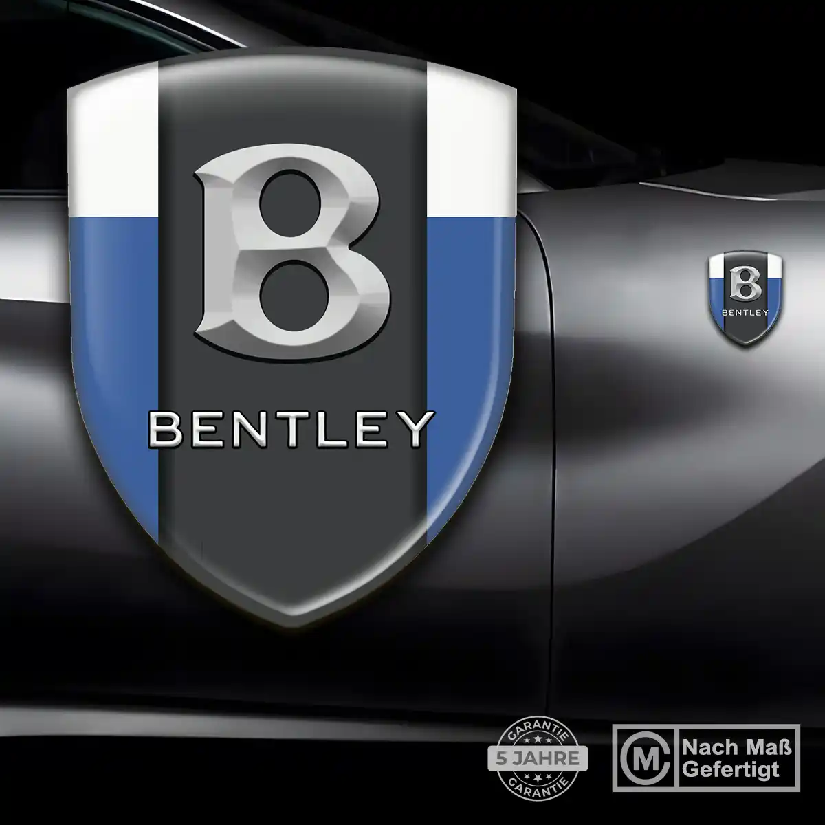 Bentley Silikon Aufkleber Embleme Ausdrucksstarkes Design