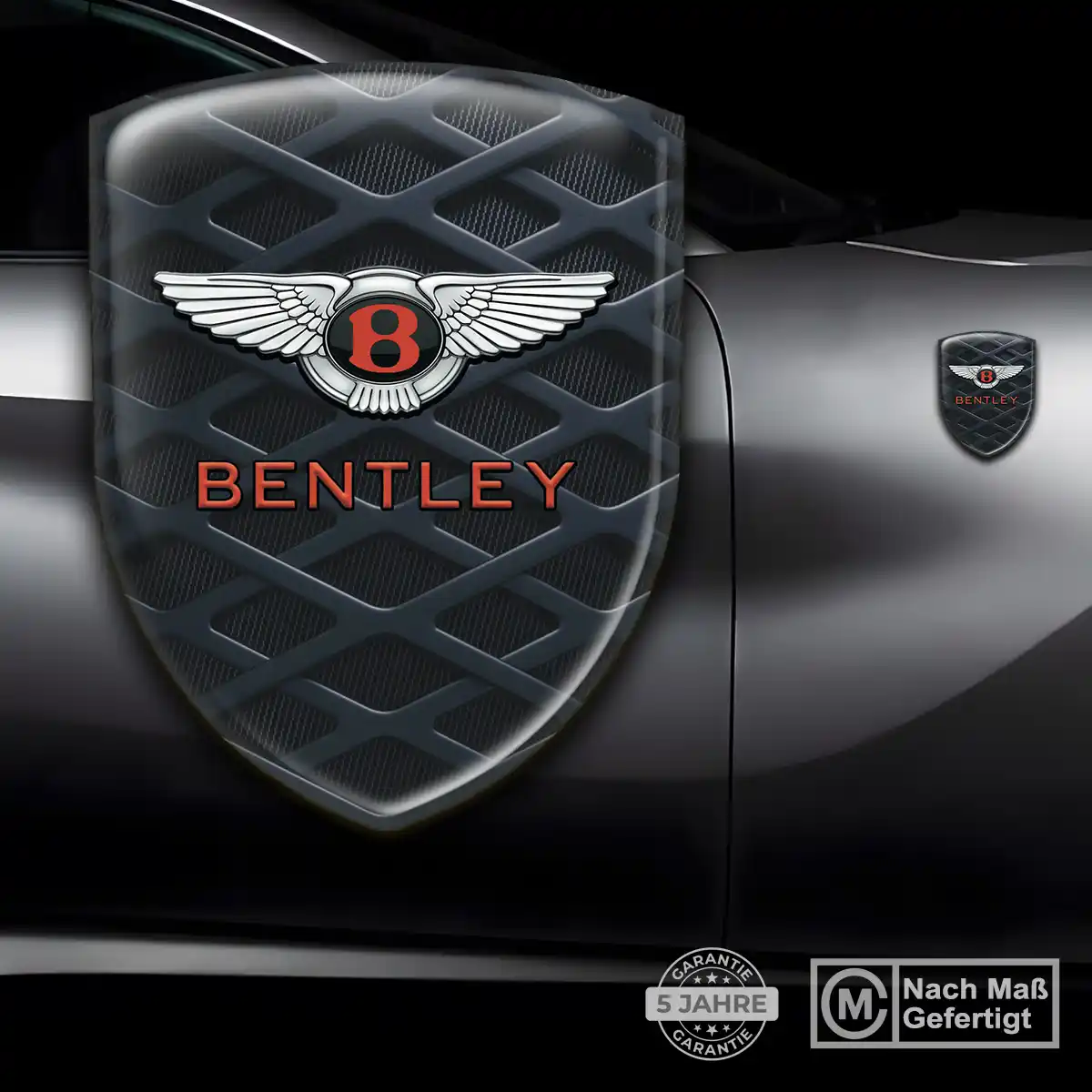 Bentley Silikon Aufkleber Embleme Auto Höchste Qualität