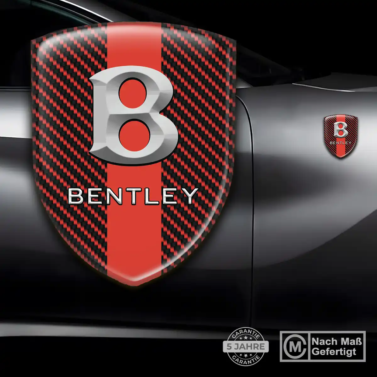 Bentley Silikon Aufkleber Embleme Auto Luxus-Edition
