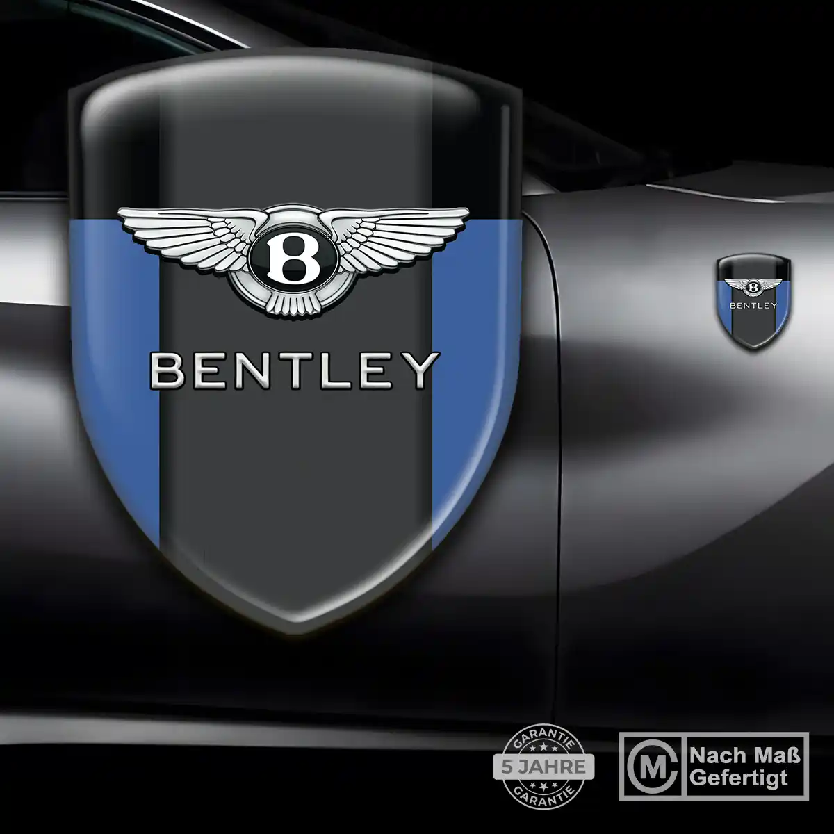 Bentley Silikon Aufkleber Embleme Auto Markenedition