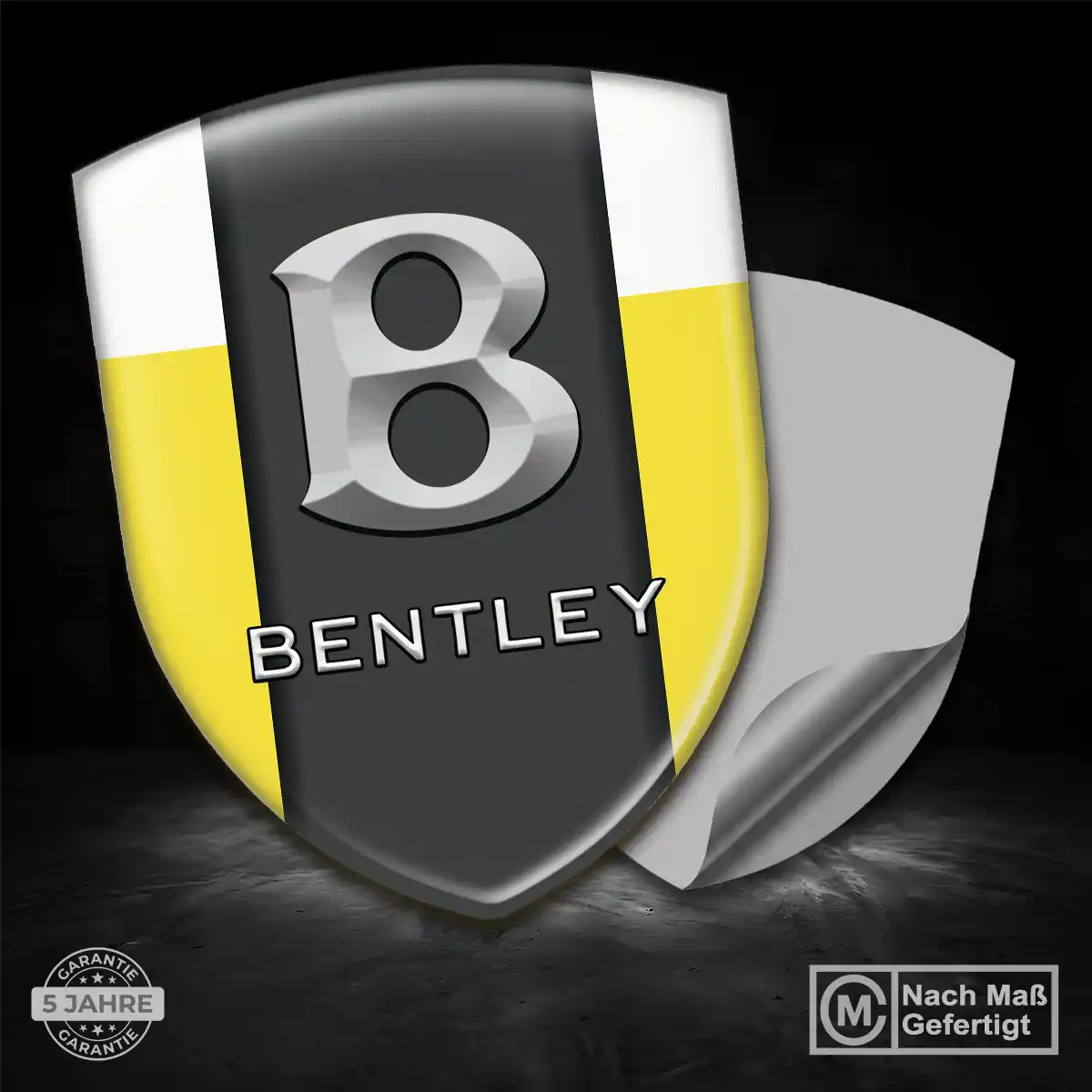 Bentley Silikon Aufkleber Embleme Auto Modernes Design