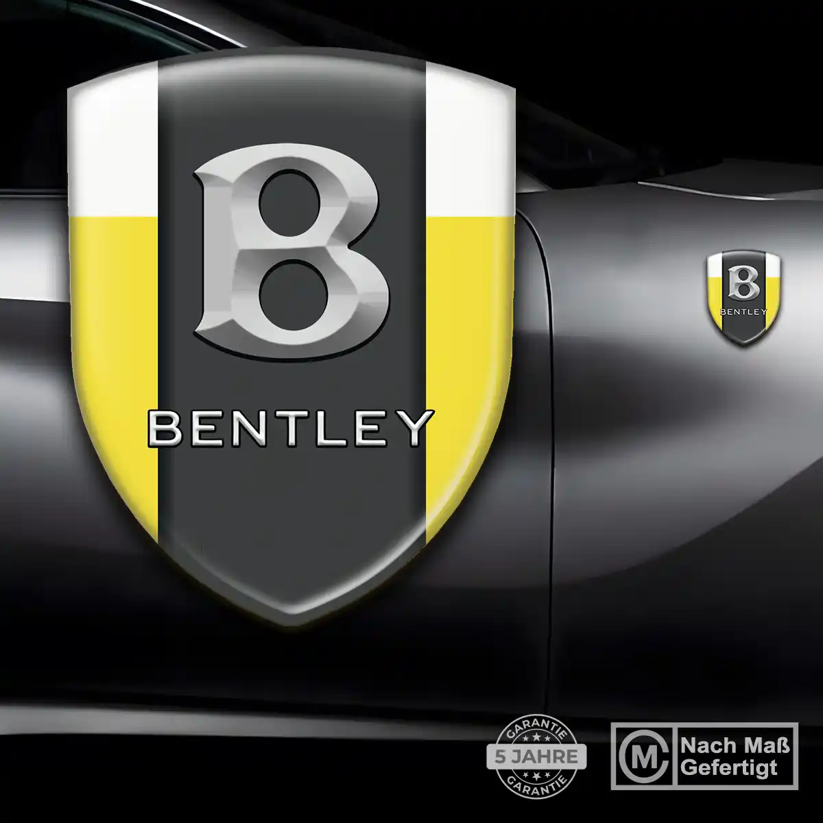 Bentley Silikon Aufkleber Embleme Auto Modernes Design