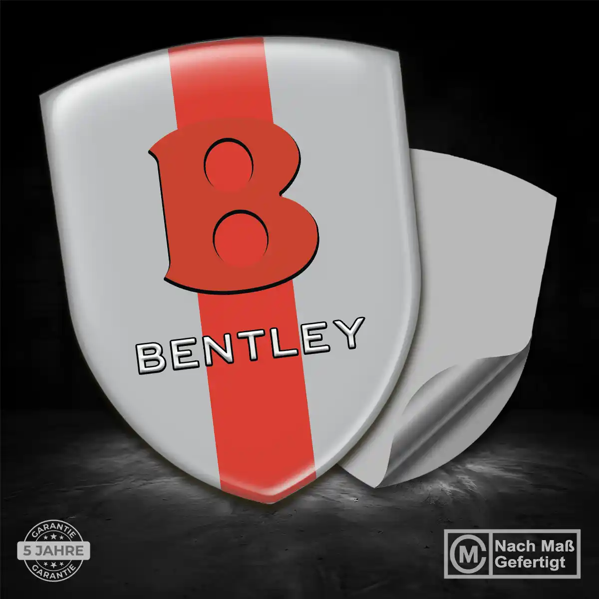 Bentley Silikon Aufkleber Embleme Auto Premiumqualität