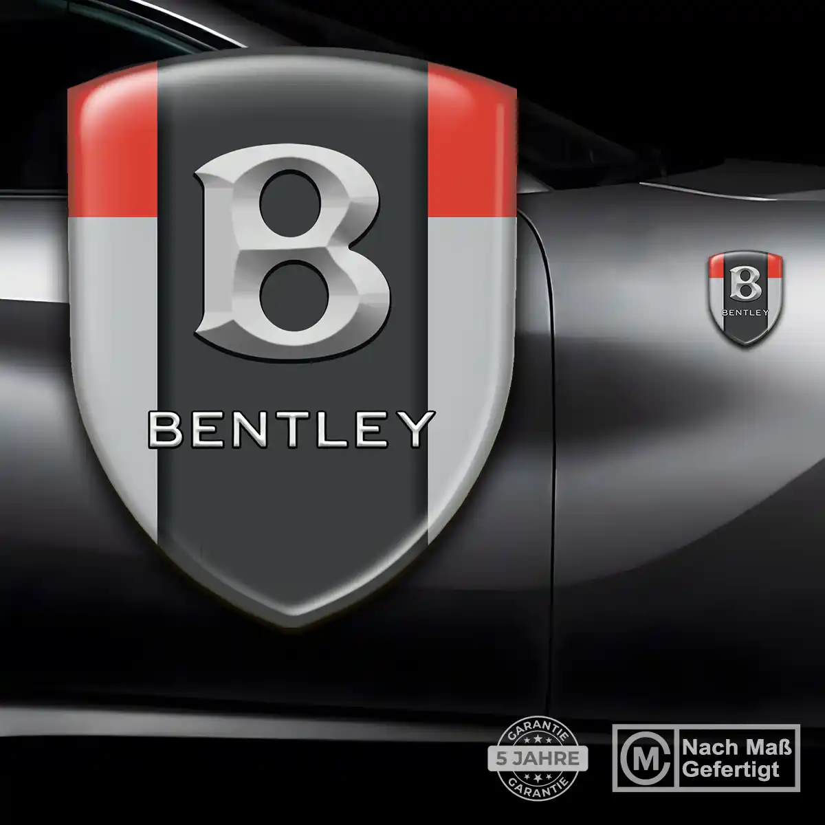 Bentley Silikon Aufkleber Embleme Auto Stilvolles Design