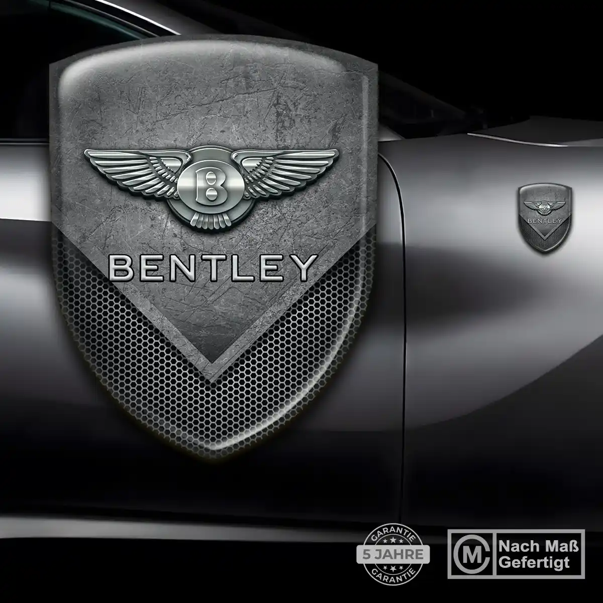 Bentley Silikon Aufkleber Embleme Auto Tuningfahrzeug