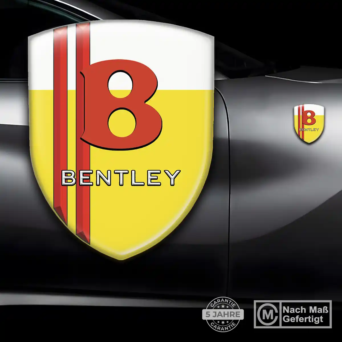 Bentley Silikon Aufkleber Embleme Interieurdesign