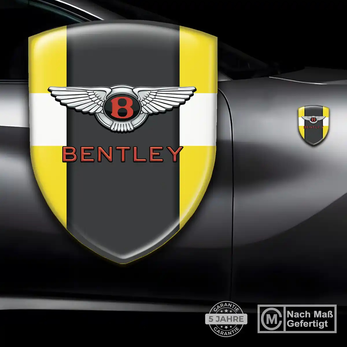 Bentley Silikon Aufkleber Embleme Luxus-Edition