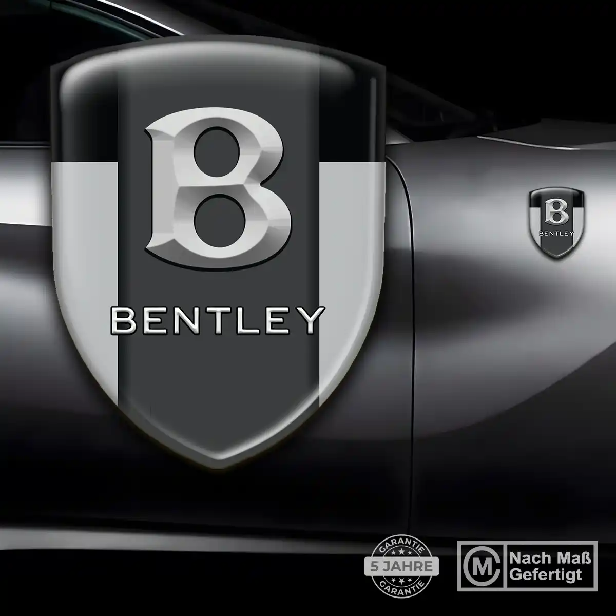 Bentley Silikon Aufkleber Embleme Modernes Design