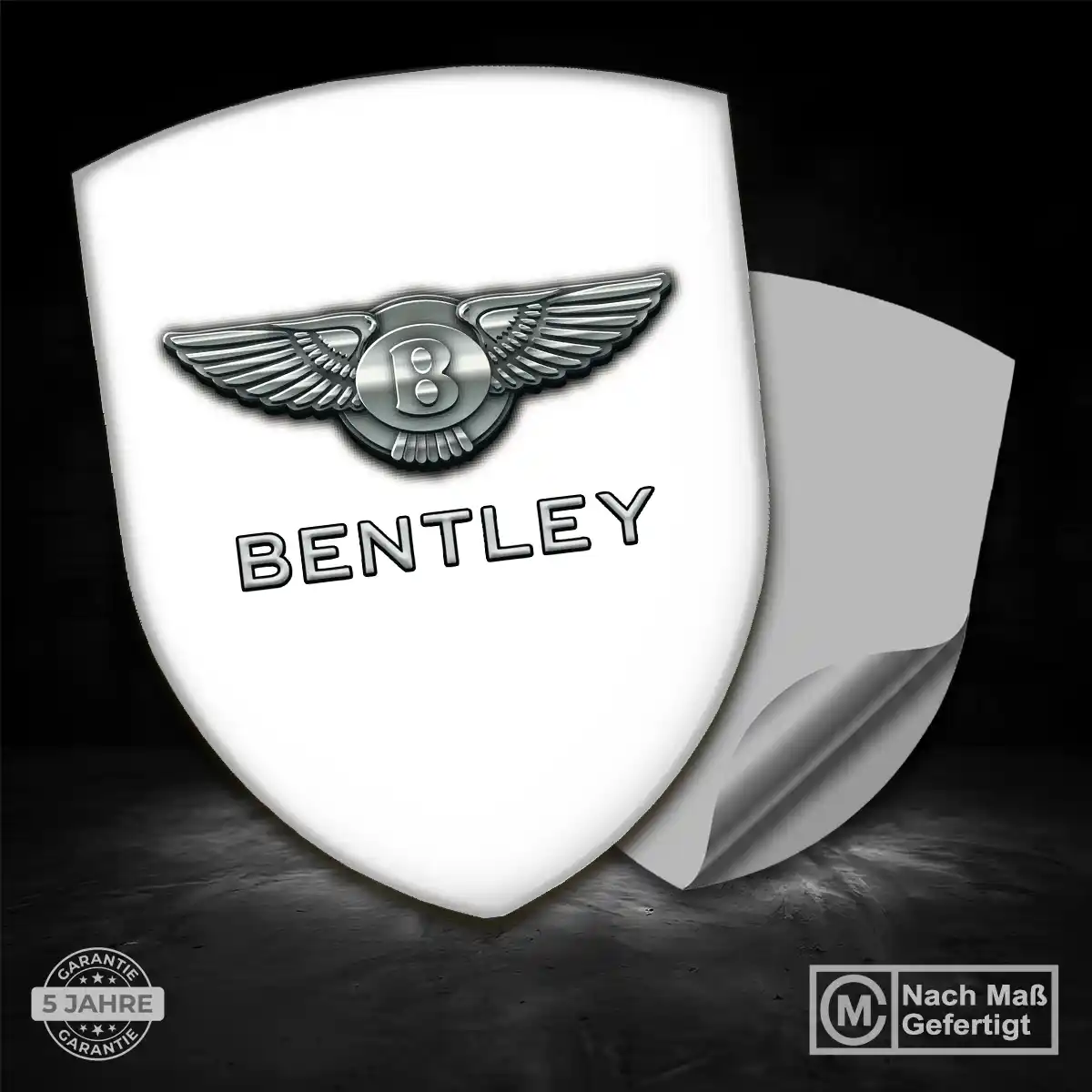 Bentley Silikon Aufkleber Embleme Premium-Edition
