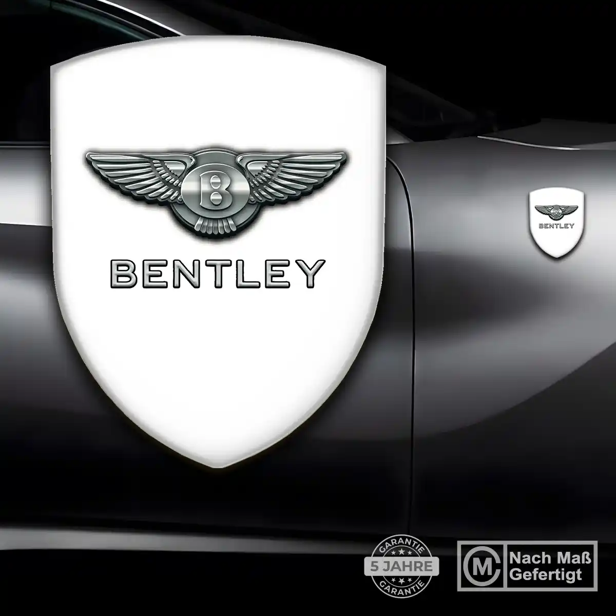 Bentley Silikon Aufkleber Embleme Premium-Edition