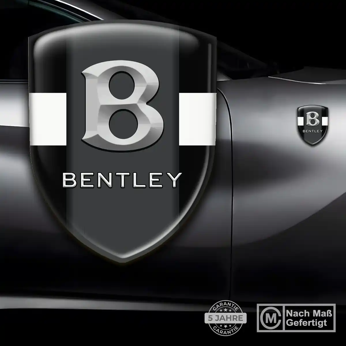 Bentley Silikon Aufkleber Embleme Premiumqualität