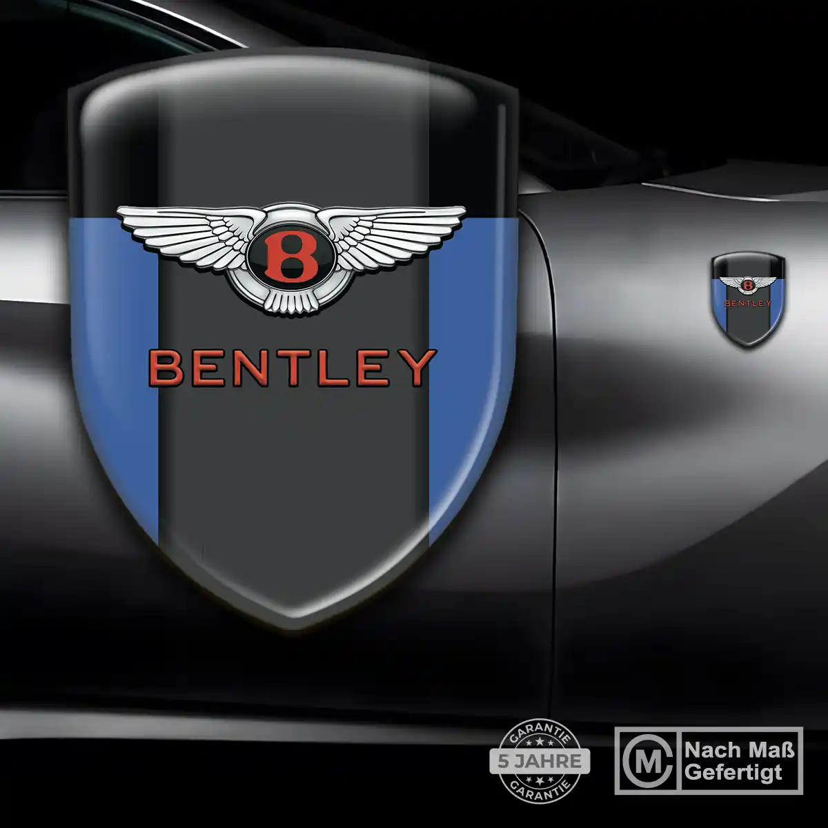 Bentley Silikon Aufkleber Embleme Spitzenqualität