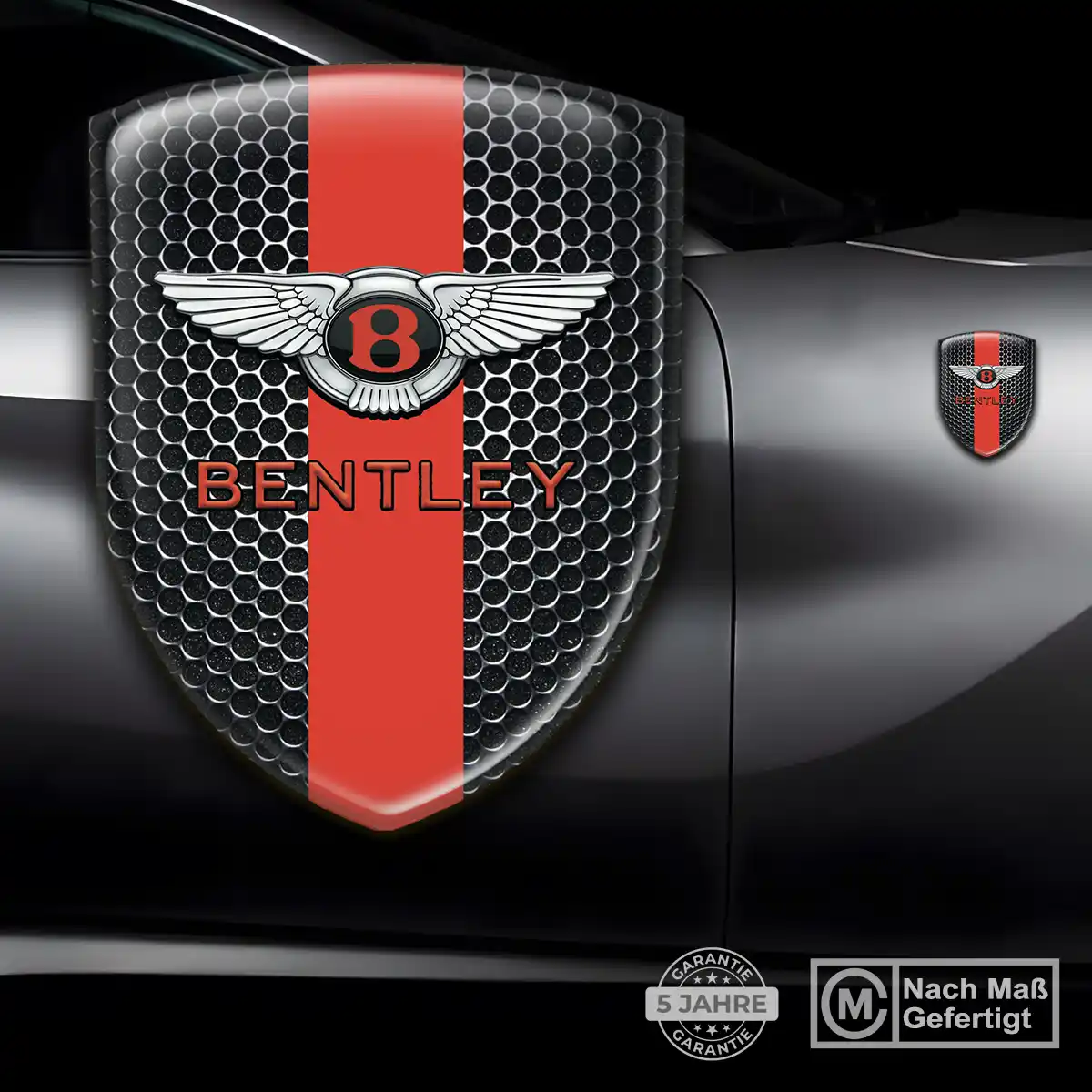 Bentley Silikon Aufkleber Exterieurdesign