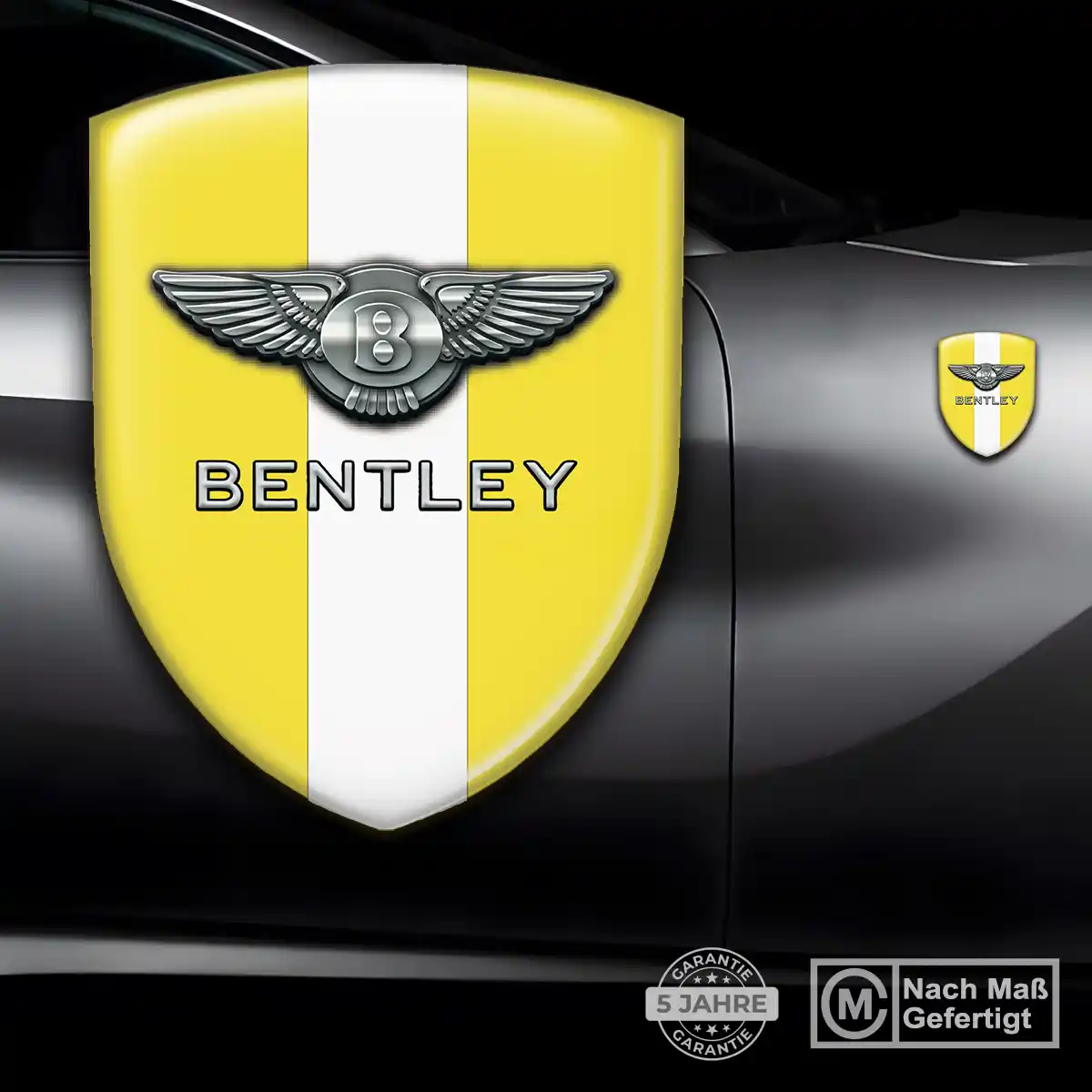 Bentley Silikon Aufkleber Höchste Qualität