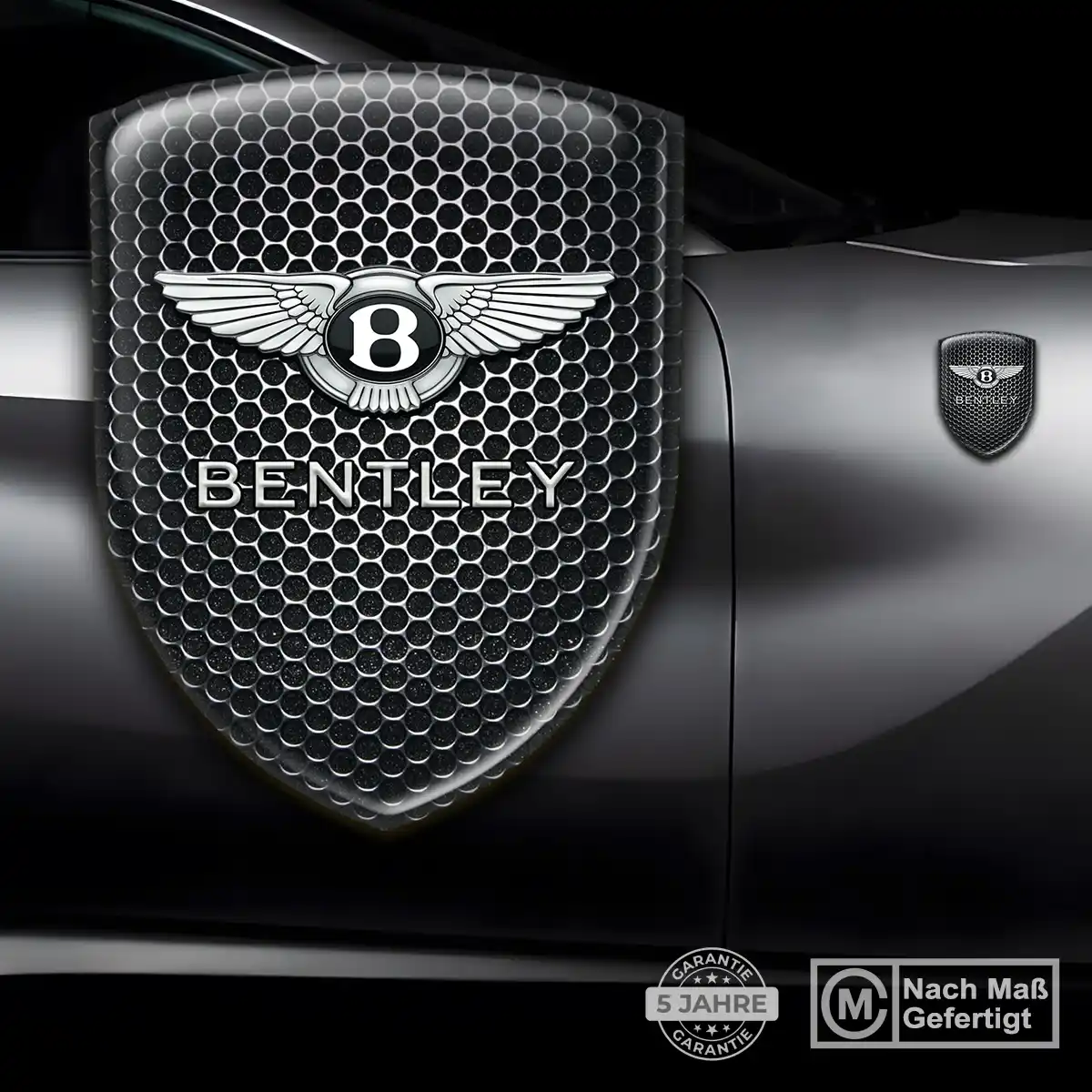 Bentley Silikon Aufkleber Hochwertiges Harz