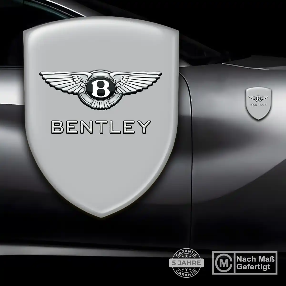 Bentley Silikon Aufkleber Interieurdesign