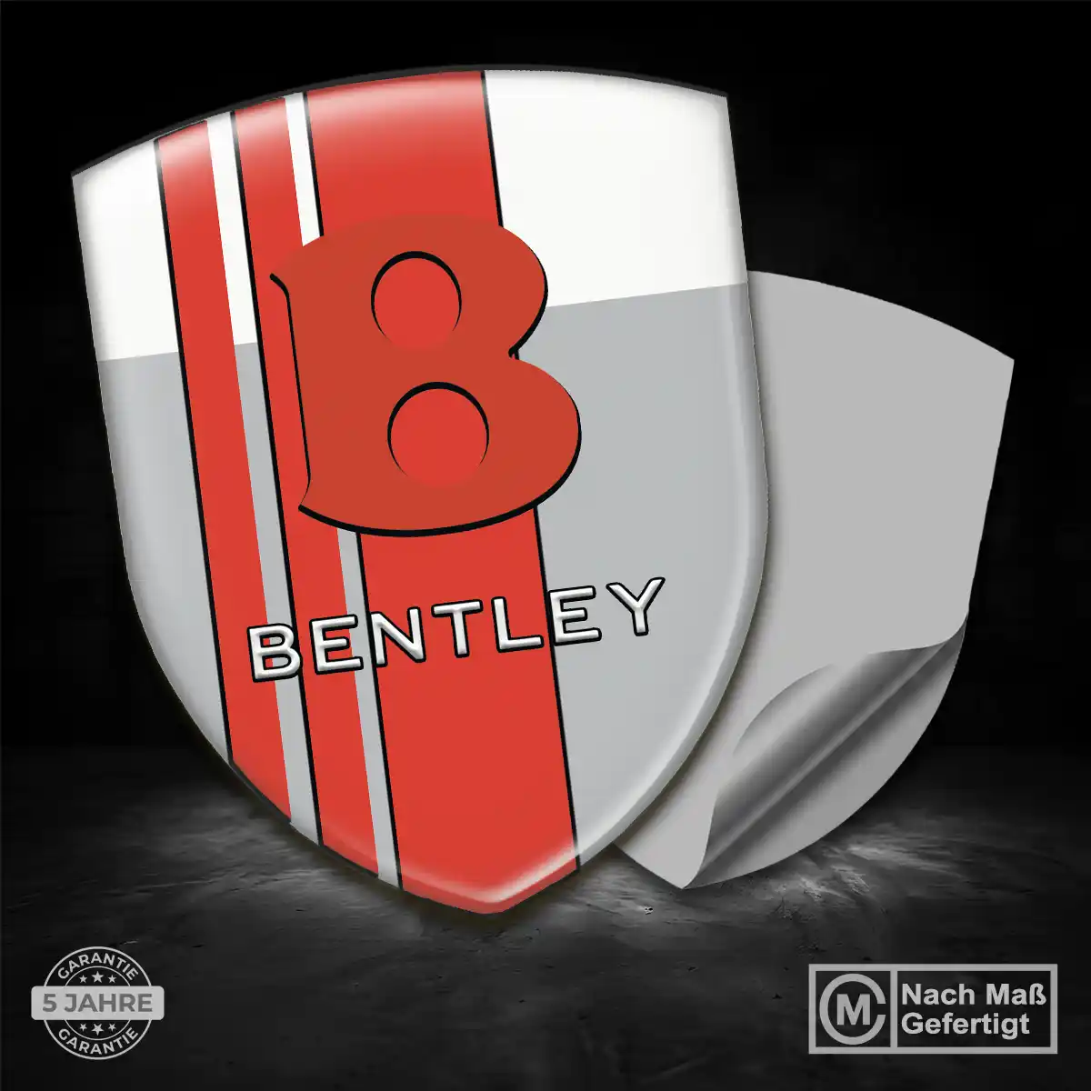 Bentley Silikon Aufkleber Limitierte Auflage
