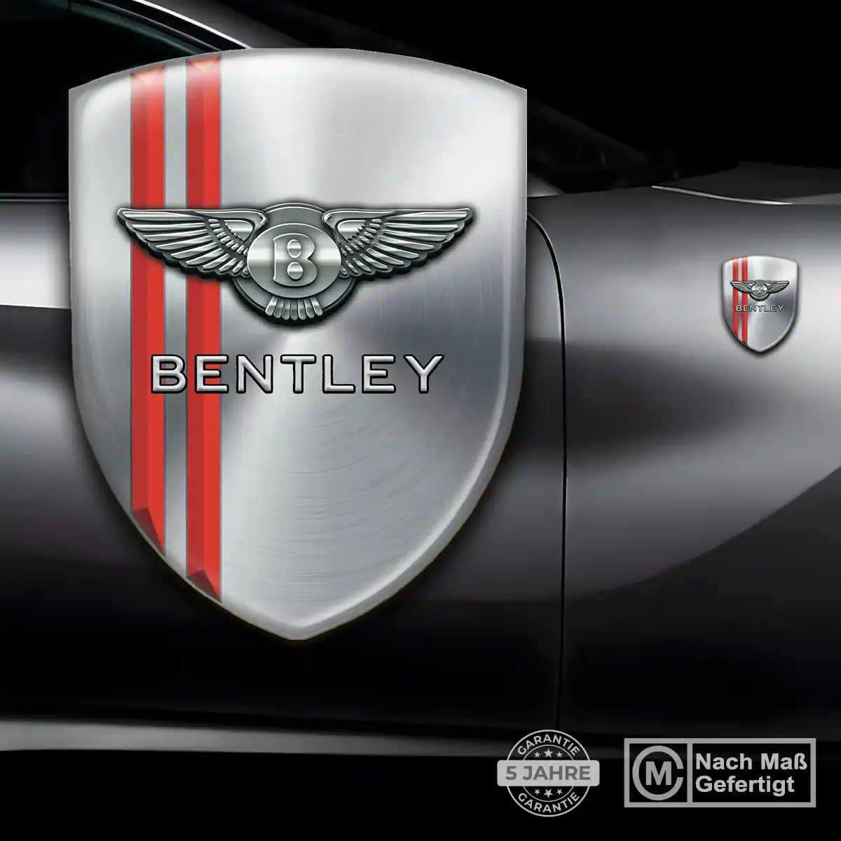 Bentley Silikon Aufkleber Modernes Design