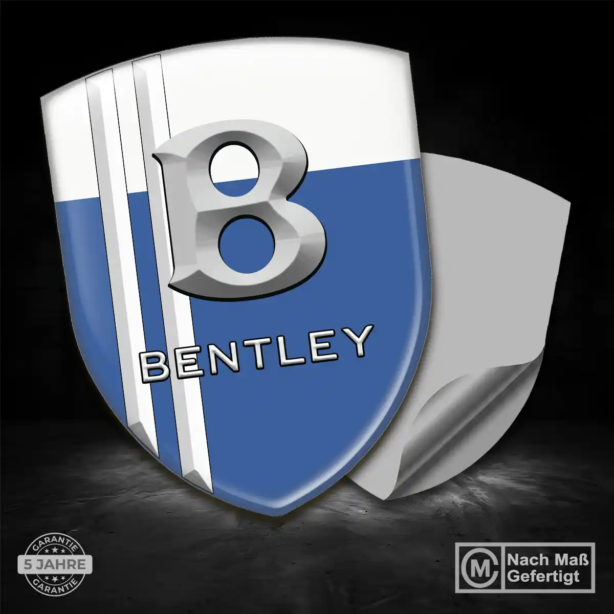 Bentley Silikon Aufkleber Premium-Edition
