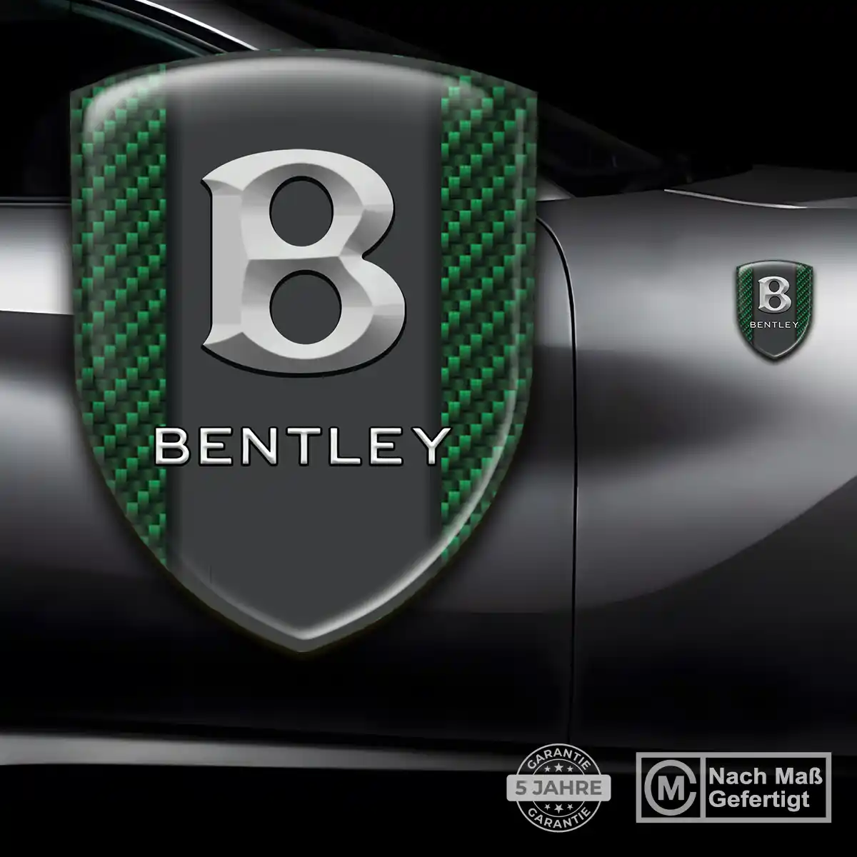 Bentley Silikon Aufkleber Premiumqualität