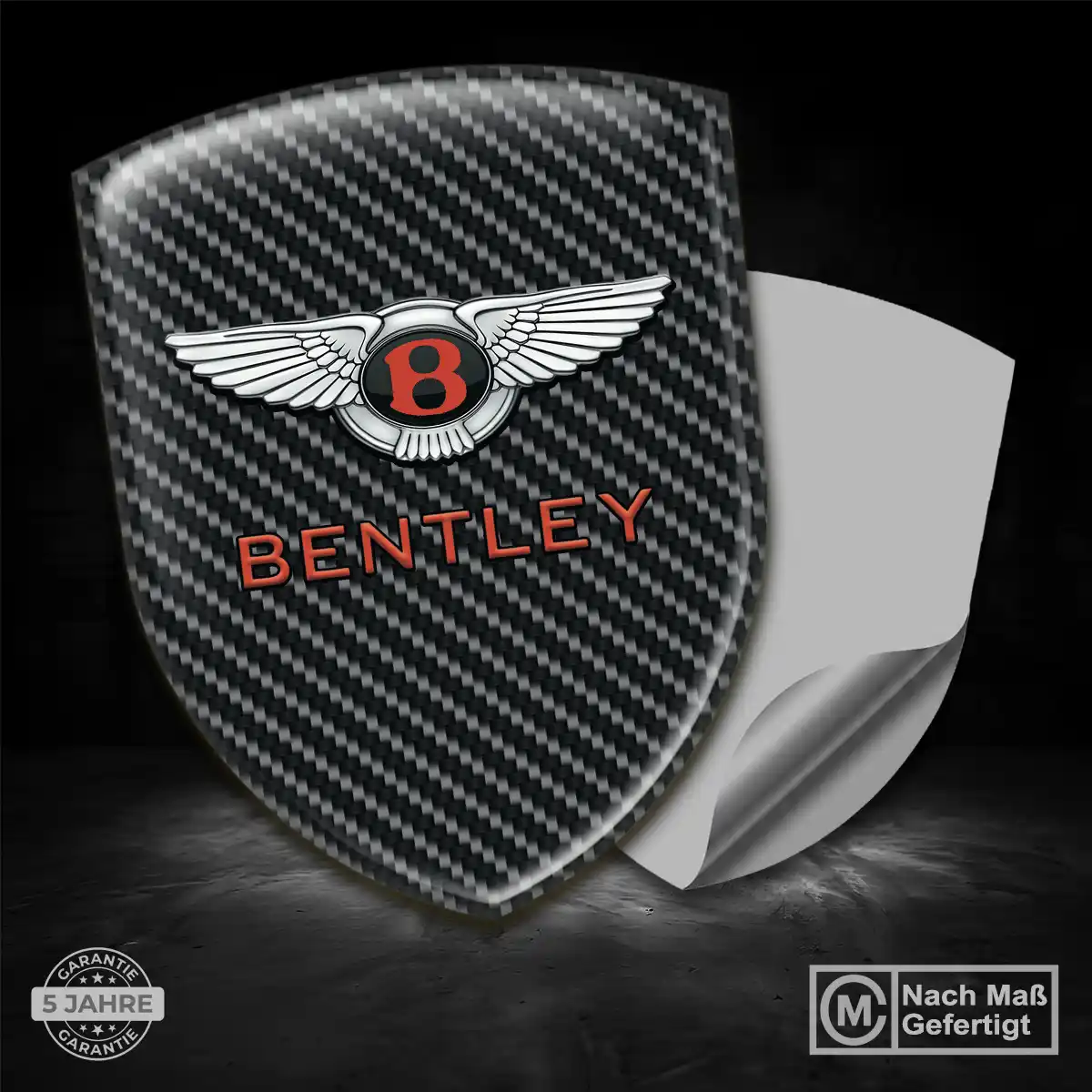 Bentley Silikon Aufkleber Spitzenqualität