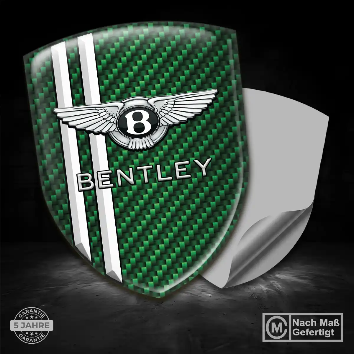 Bentley Silikon Aufkleber Tuningfahrzeug