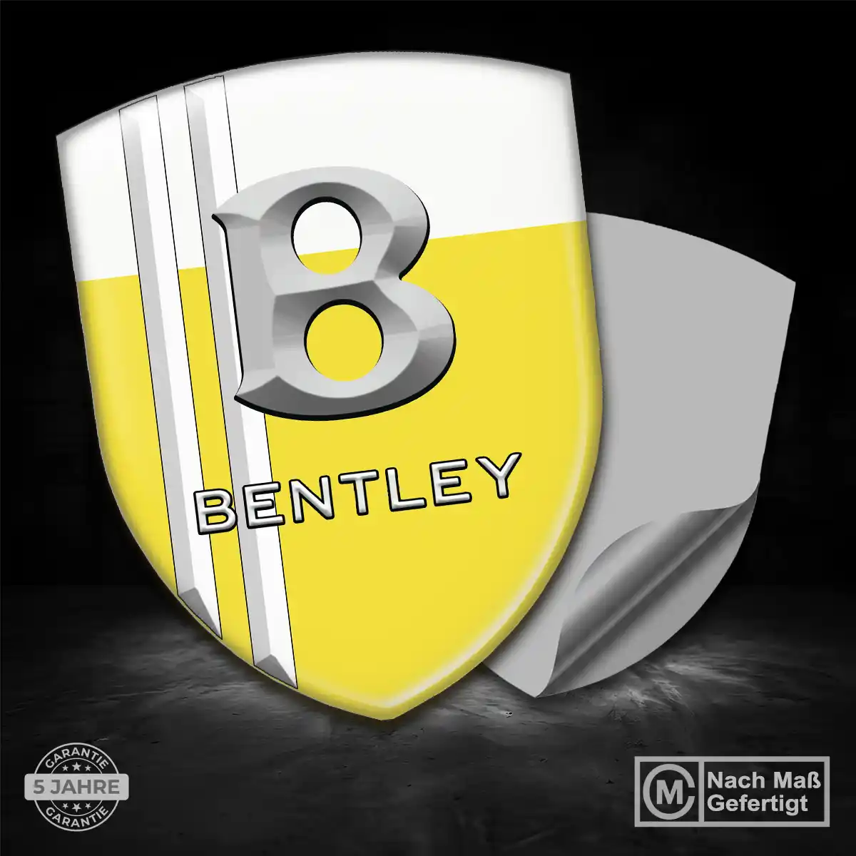 Bentley Silikon Aufkleber Wappen Auto Hochwertiges Harz