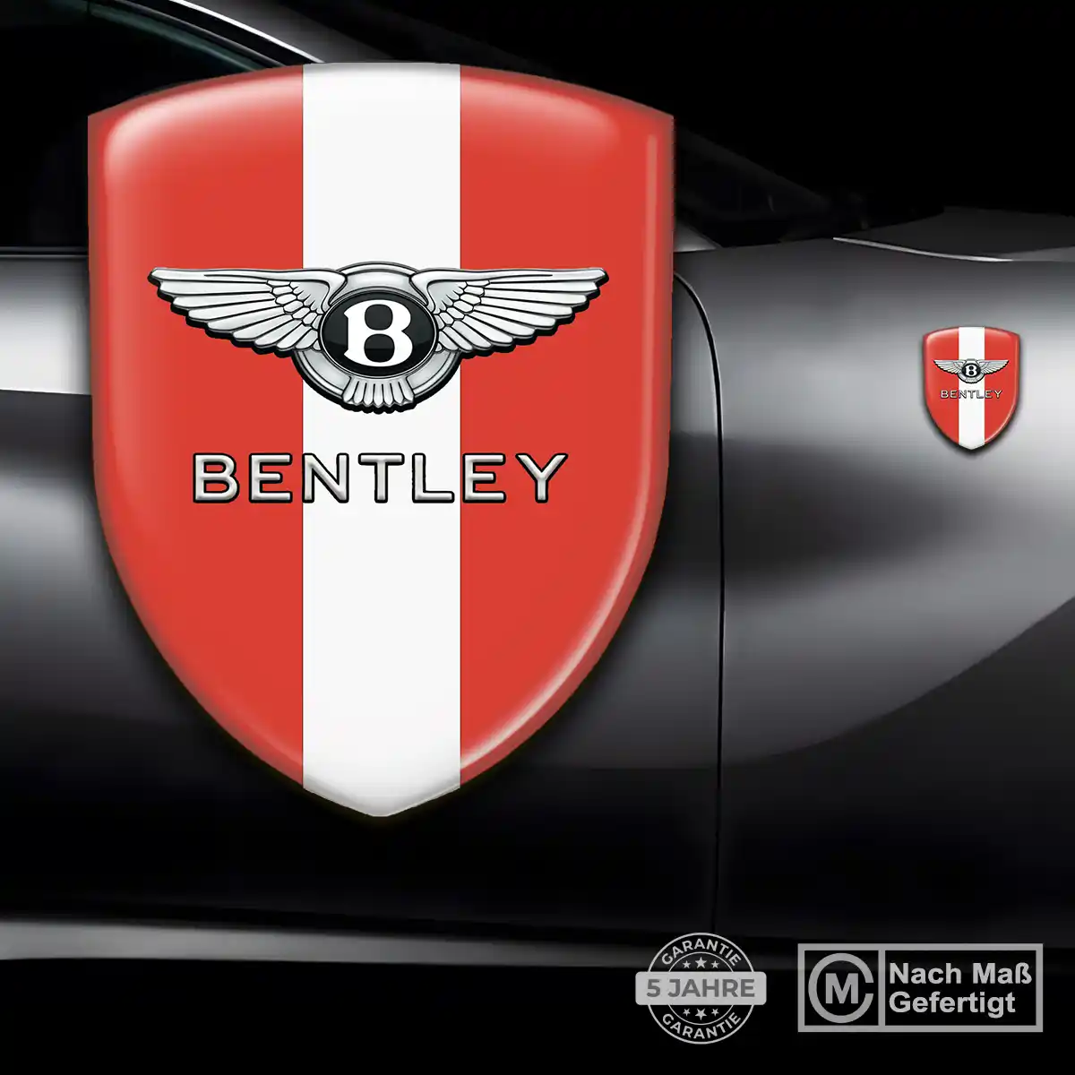 Bentley Silikon Aufkleber Wappen Auto Hohe Qualität