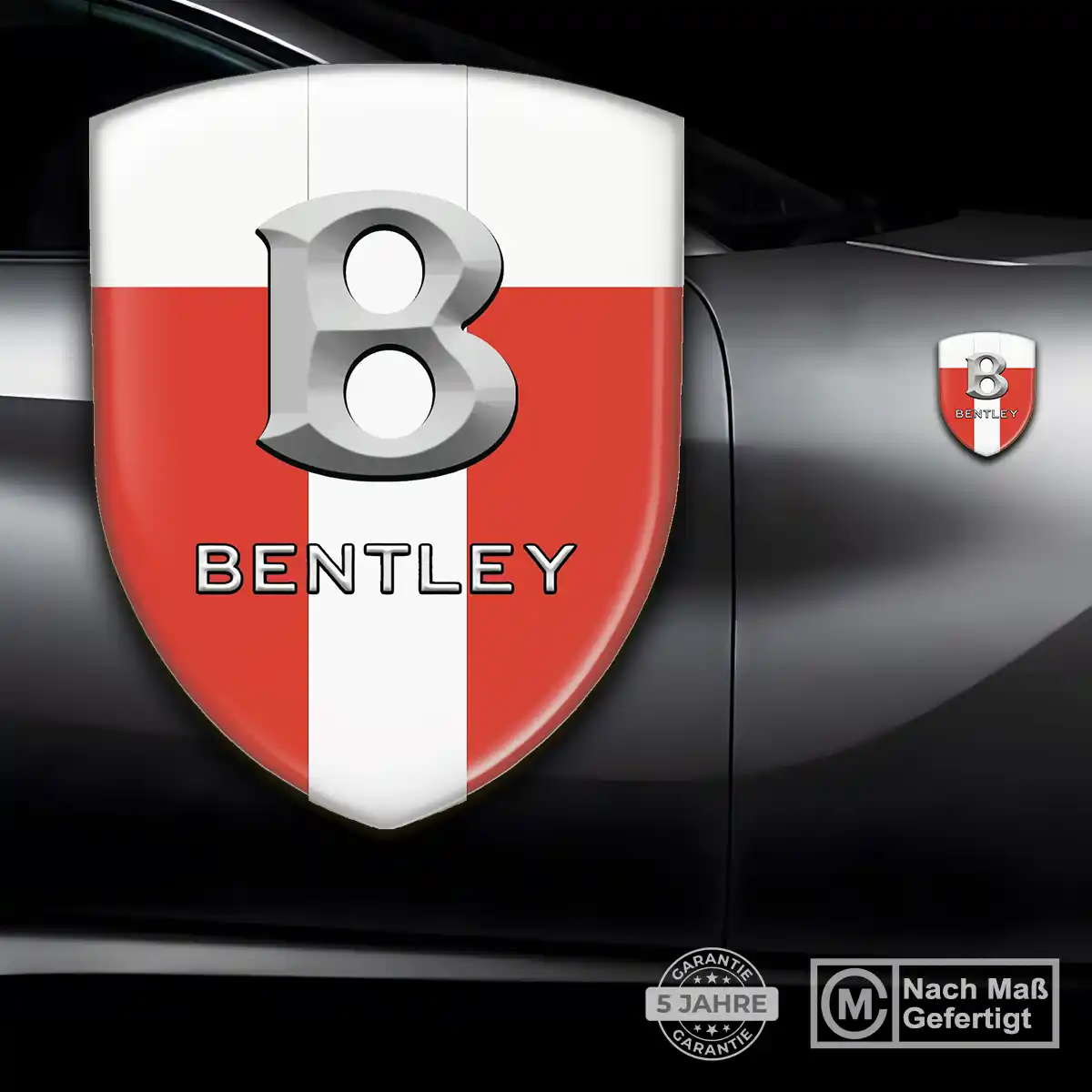 Bentley Silikon Aufkleber Wappen Auto Luxus-Edition