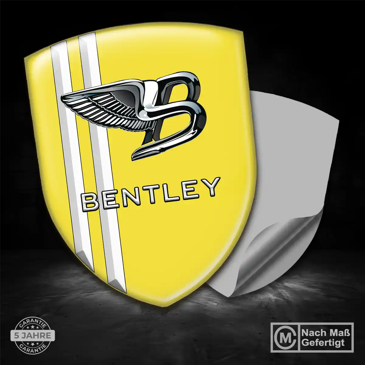 Bentley Silikon Aufkleber Wappen Auto Spitzenqualität