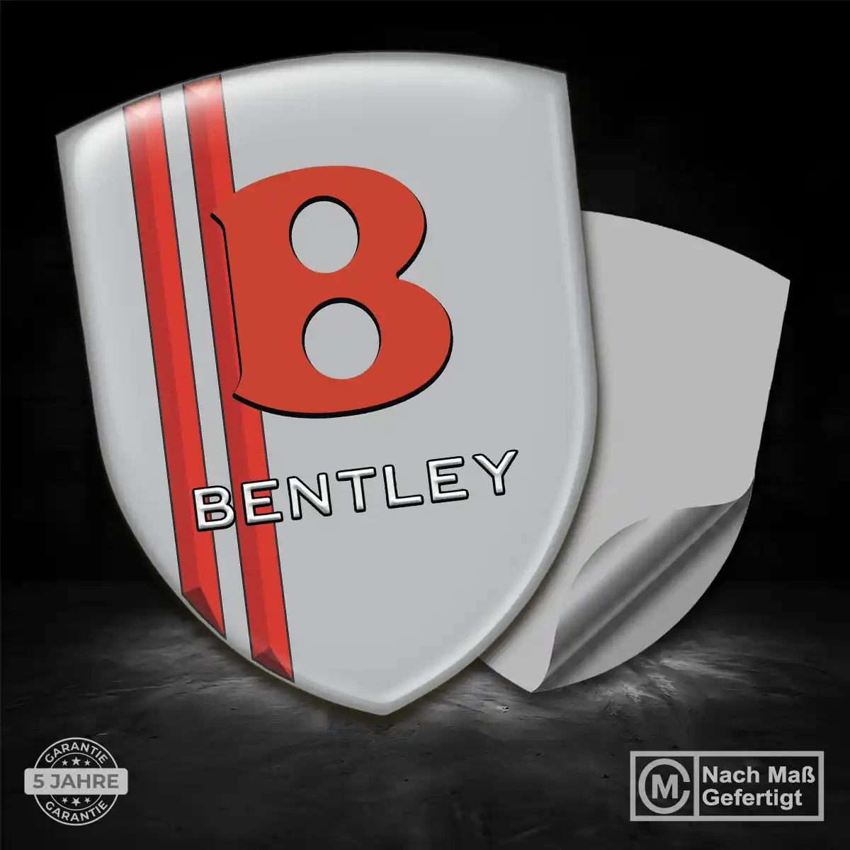 Bentley Wappen Aufkleber Auto Ausdrucksstarkes Design