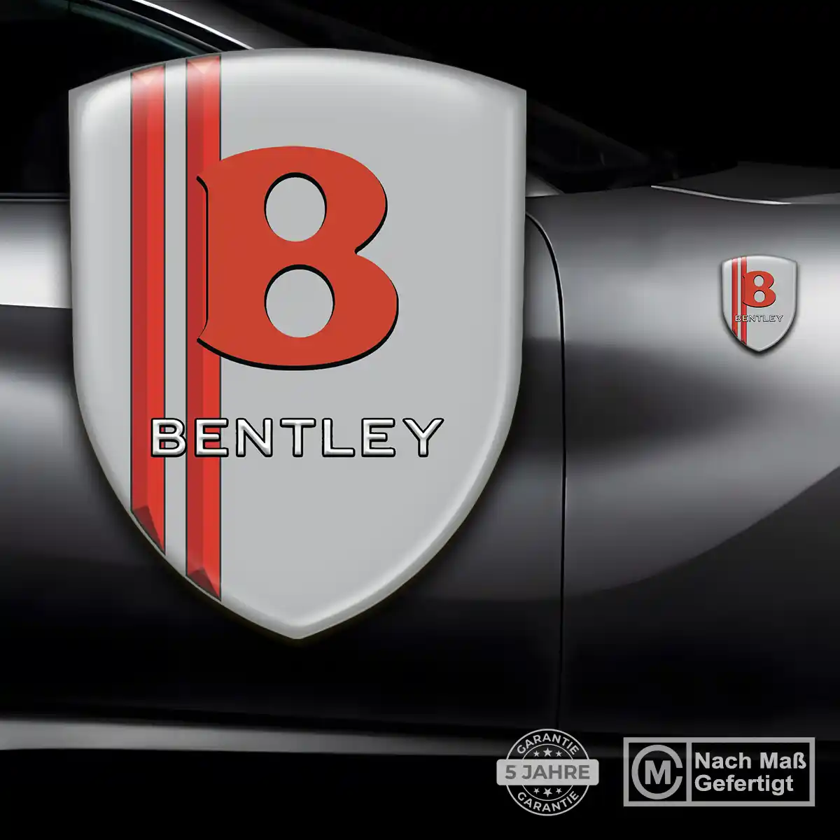 Bentley Wappen Aufkleber Auto Ausdrucksstarkes Design