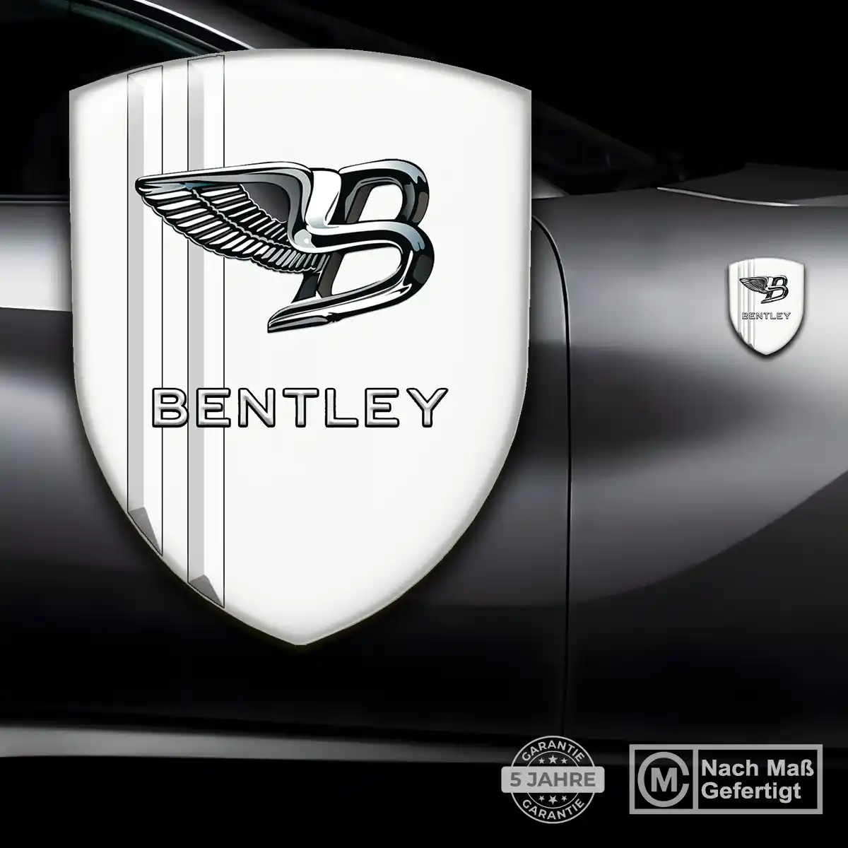 Bentley Wappen Aufkleber Auto Höchste Qualität