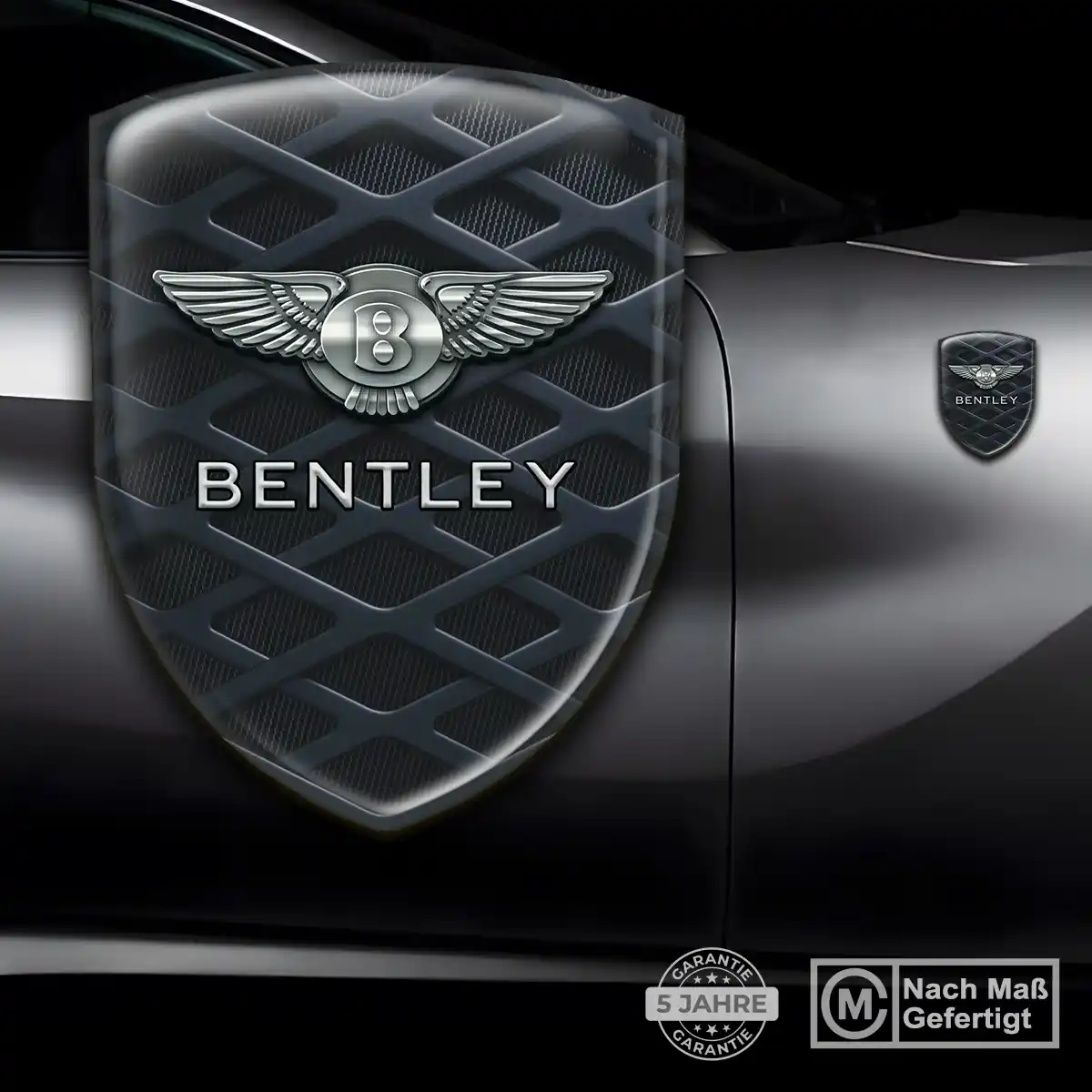 Bentley Wappen Aufkleber Auto Interieurdesign