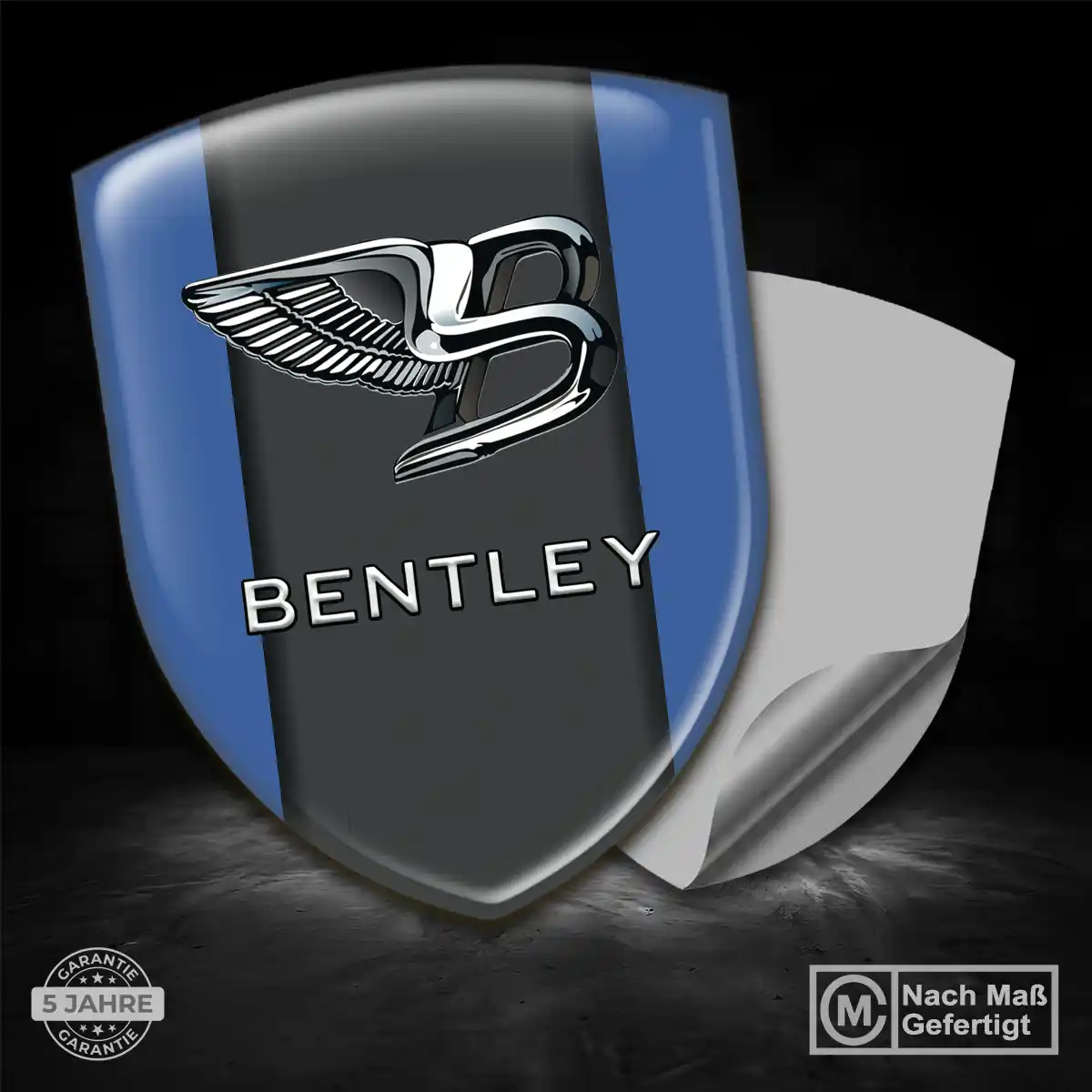 Bentley Wappen Aufkleber Auto Premiumqualität