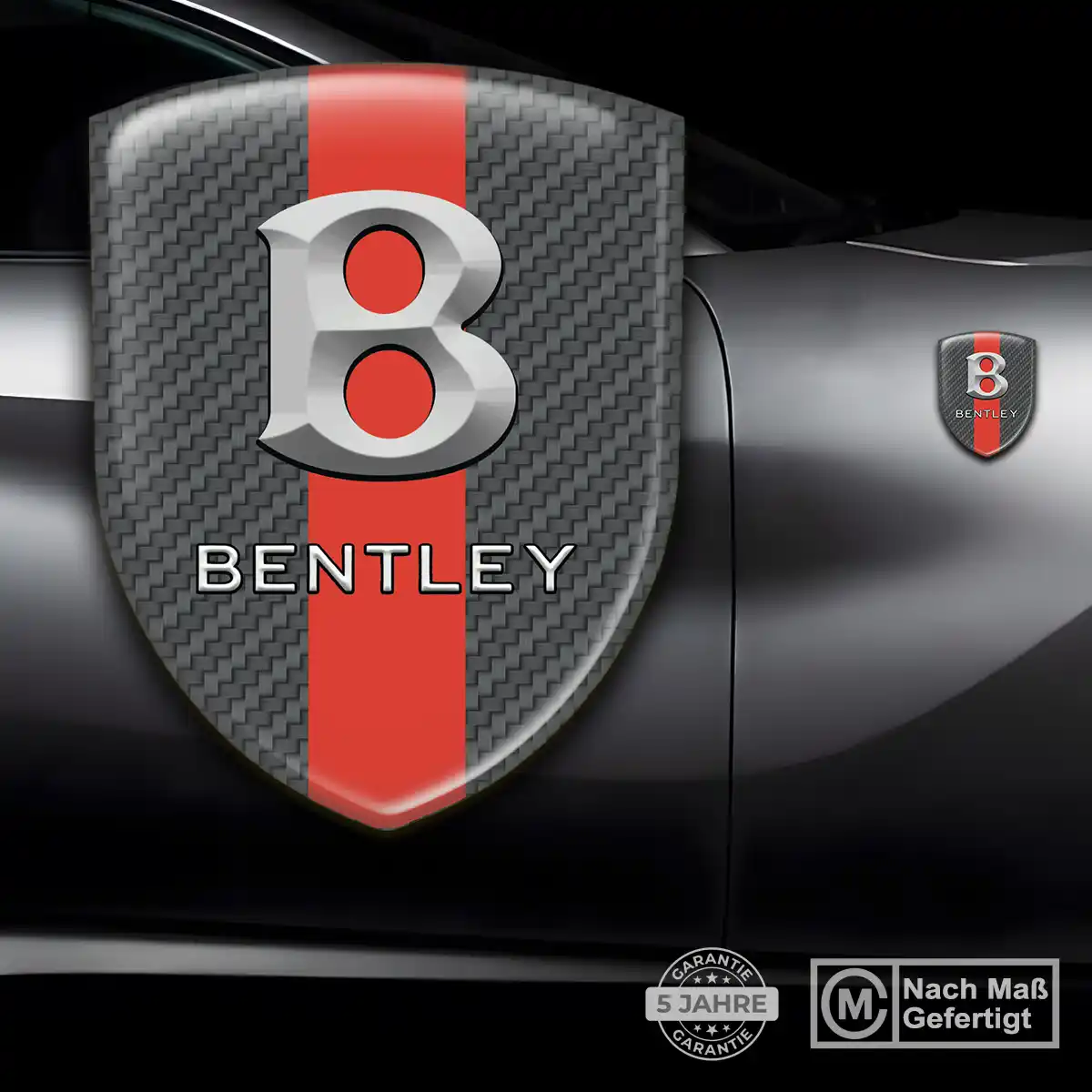 Bentley Wappen Aufkleber Auto Stilvolles Design