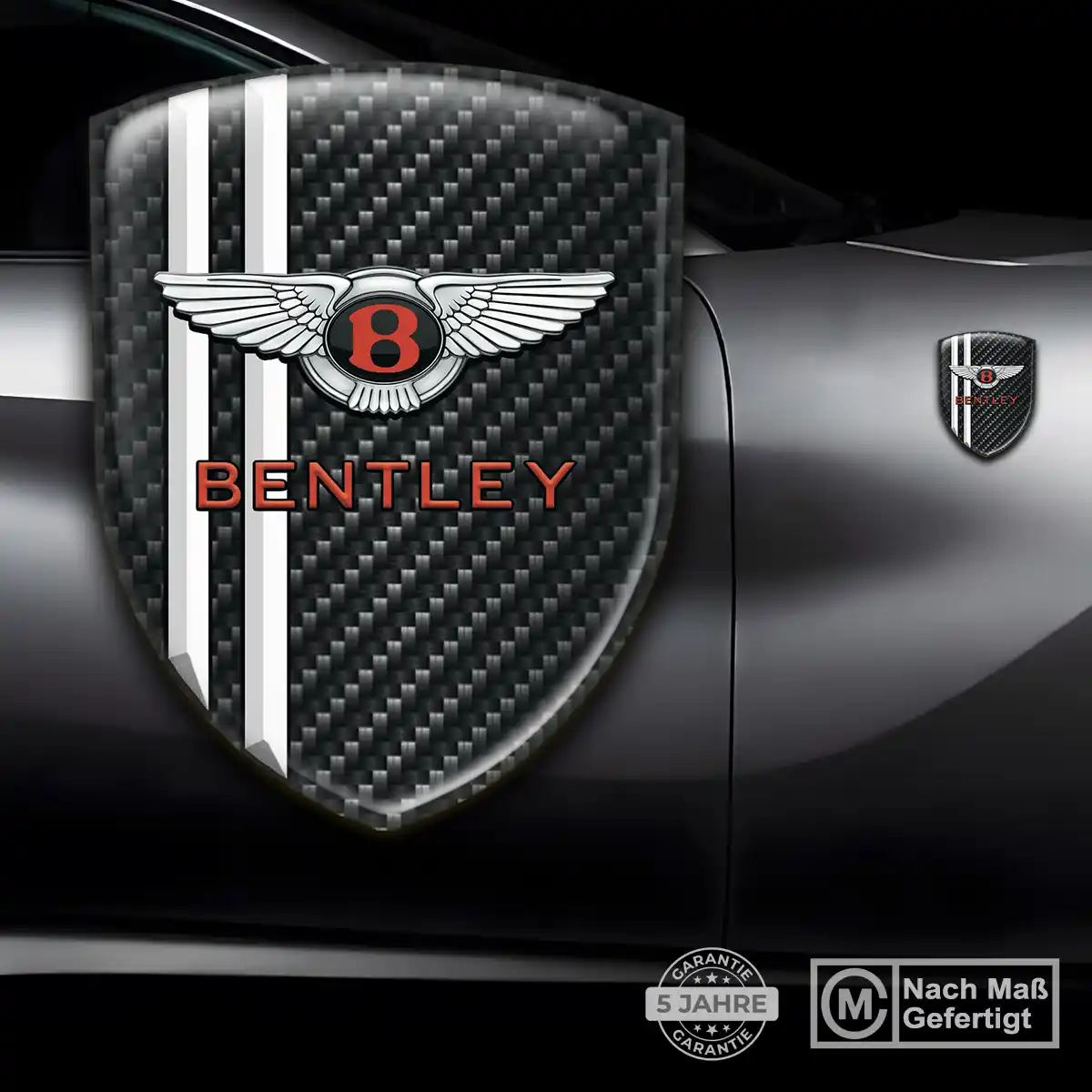 Bentley Wappen Aufkleber Auto Tuningfahrzeug