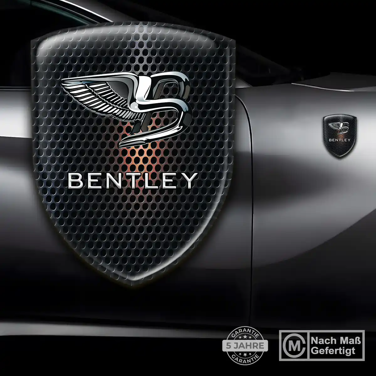 Bentley Wappen Aufkleber Überzeugende Qualität